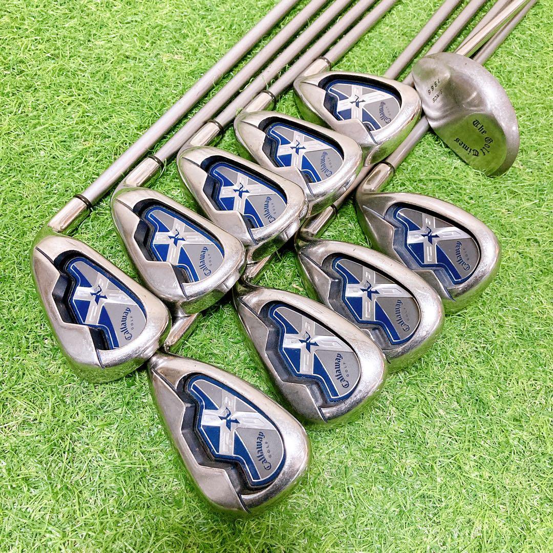 M10 キャロウェイ　初心者オススメ　ゴルフクラブ　メンズセット　右利き　13本