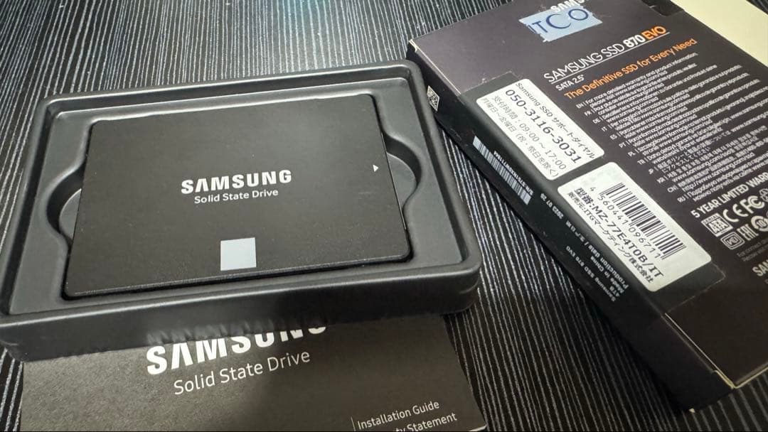 外付けハードディスク・ドライブ Samsung SSD 870 EVO 4TB