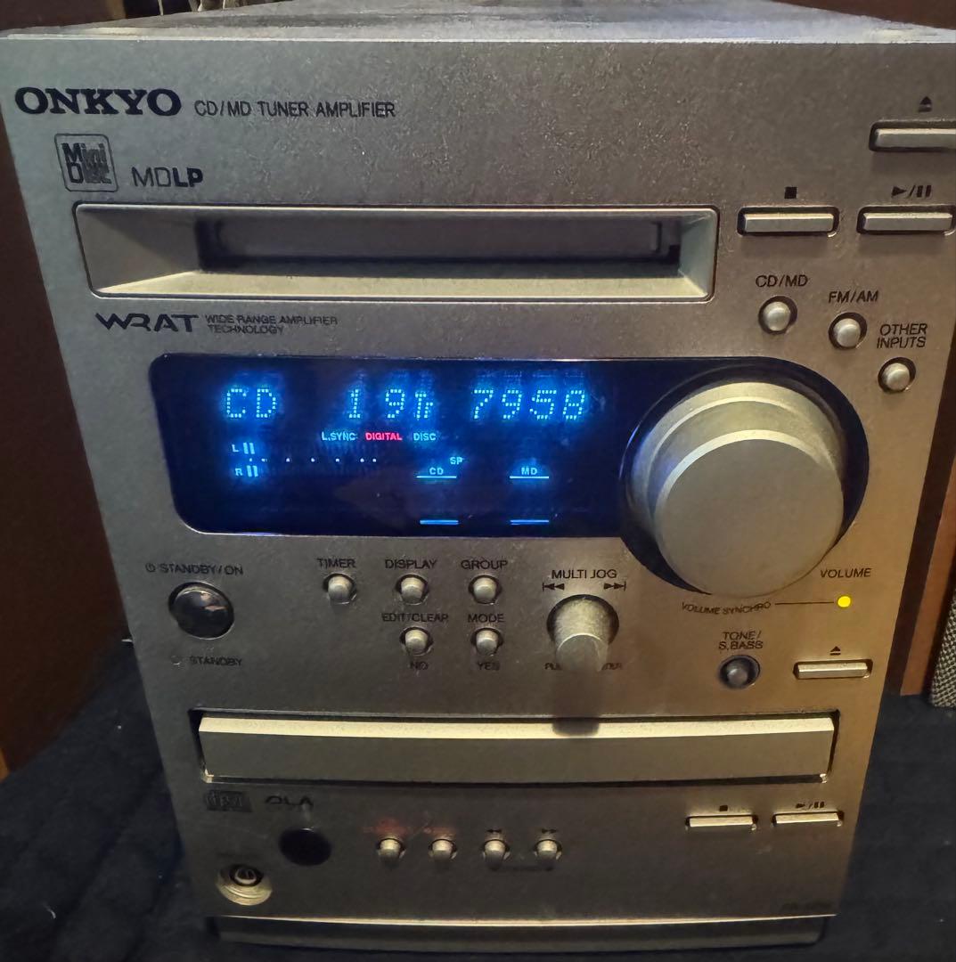 ONKYO CD/MD Tunerミニコンポ FR-N3X