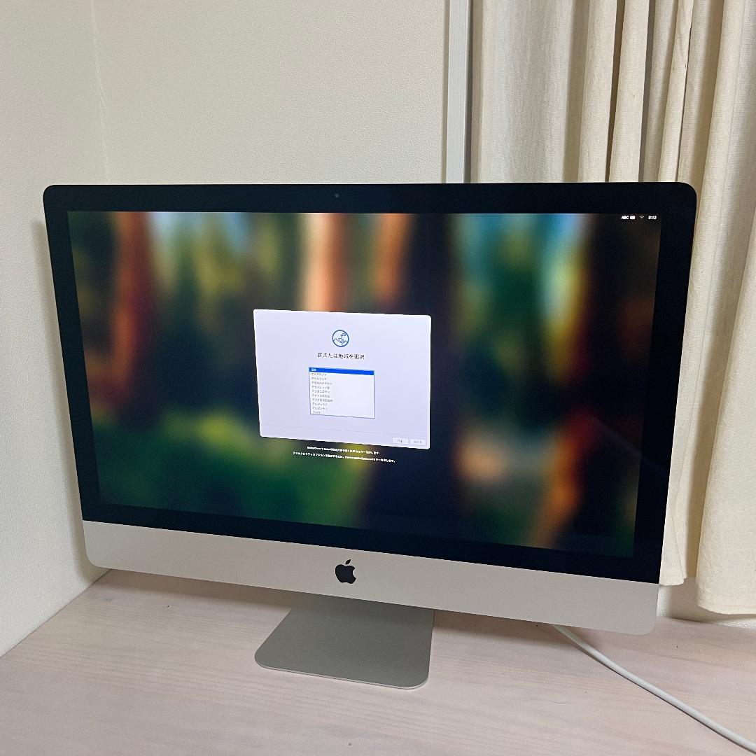 【中古】iMac 2020 27inch i7 512GB 40GBメモリ