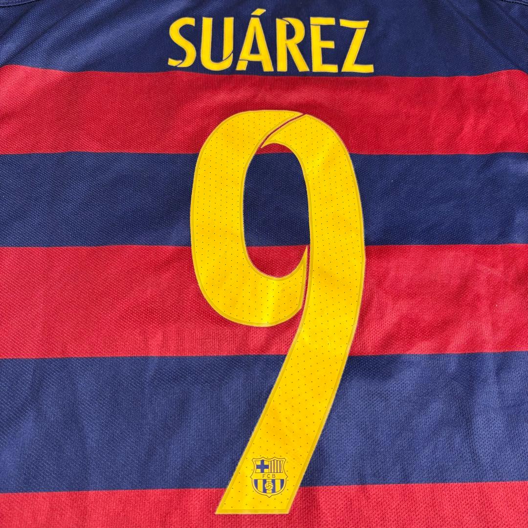 正規品FCバルセロナ 2015-2016 レプリカユニフォーム　ルイススアレス