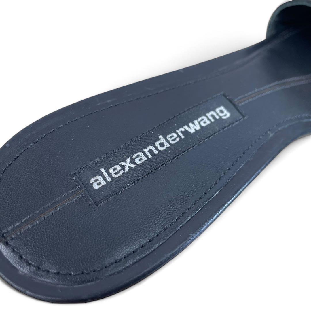 アレキサンダーワン　変形ミュール　ラインストーン　ヒール　37 24cm相当