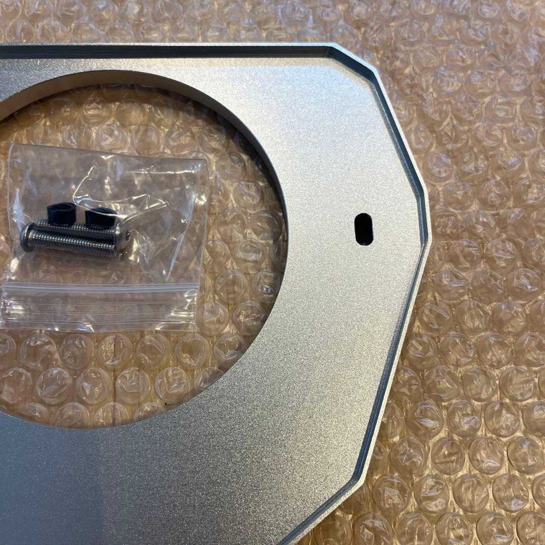 CRS ESSEX ビレットステアリングコラムカバー　シルバー