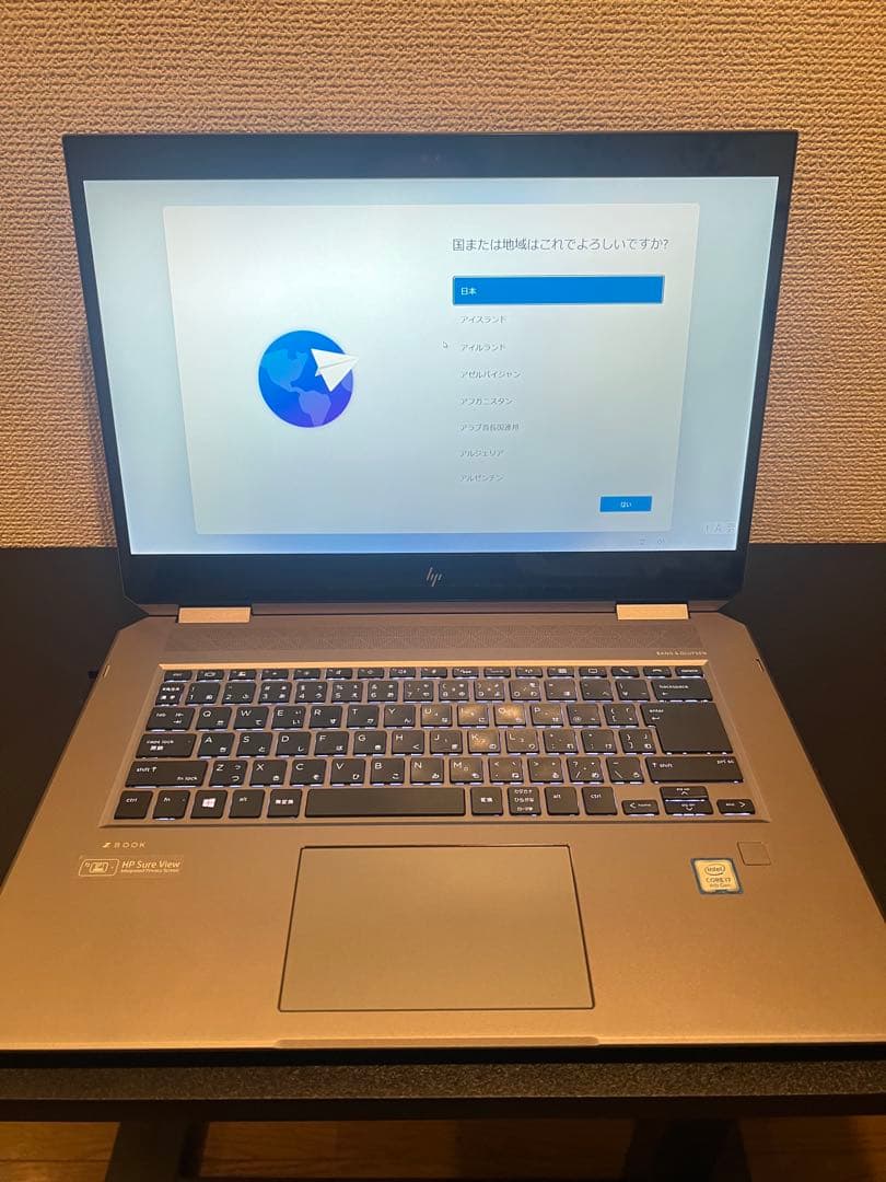 その他ノートPC本体 HP ZBook Studio x360 i7-8750H SSD512G