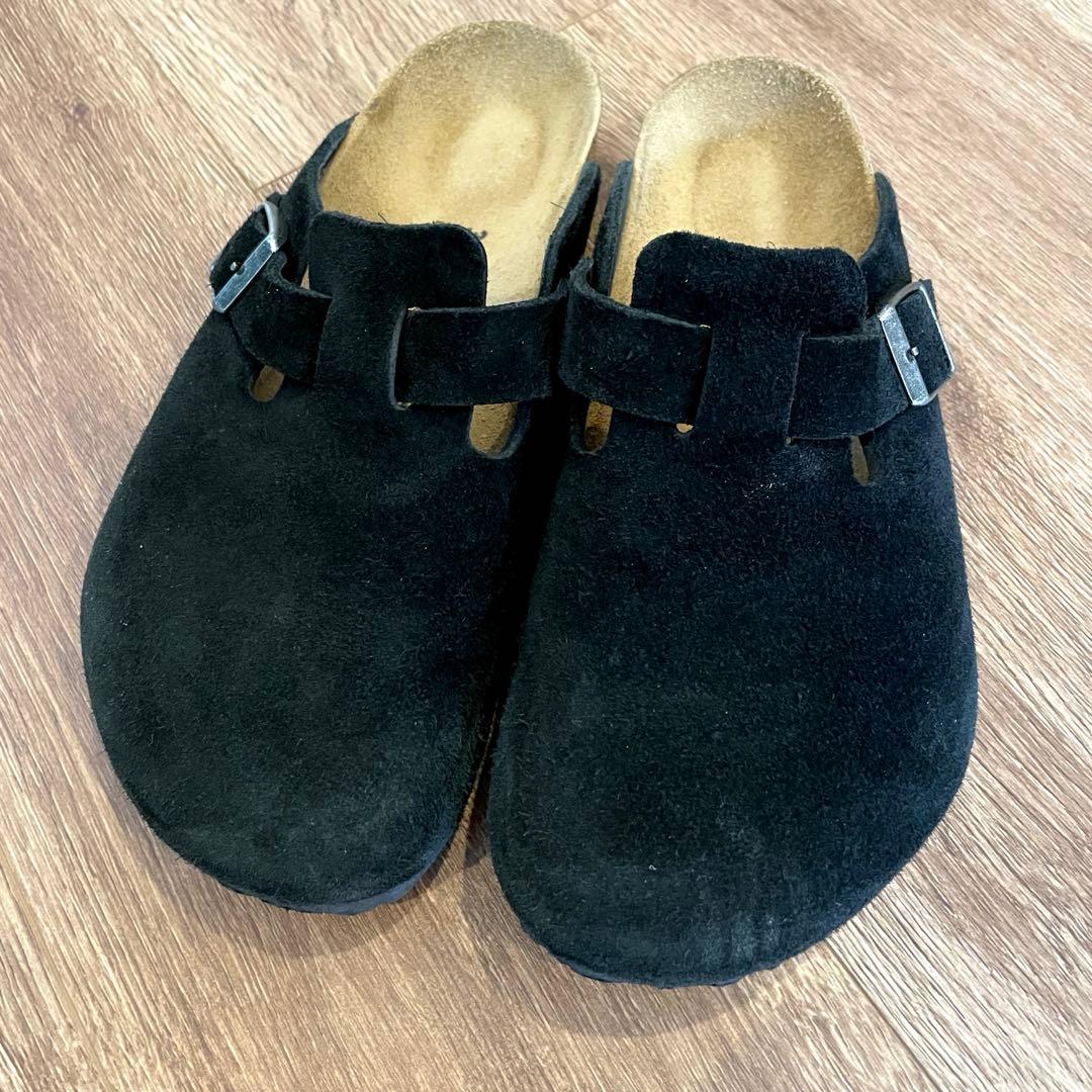 BIRKENSTOCK ボストン　38 ブラック