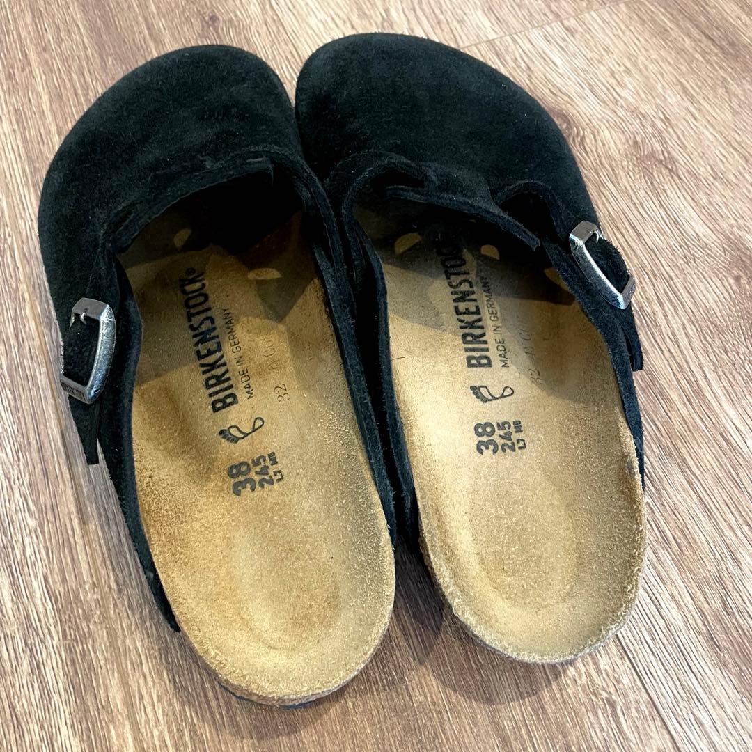 BIRKENSTOCK ボストン　38 ブラック