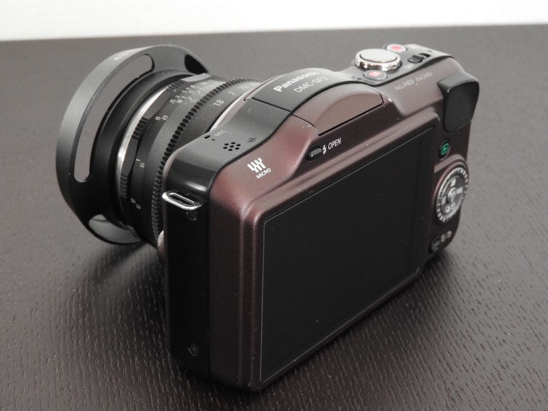 LUMIX GF3 ミラーレスカメラ 25mm f1.8 単焦点 PERGEAR