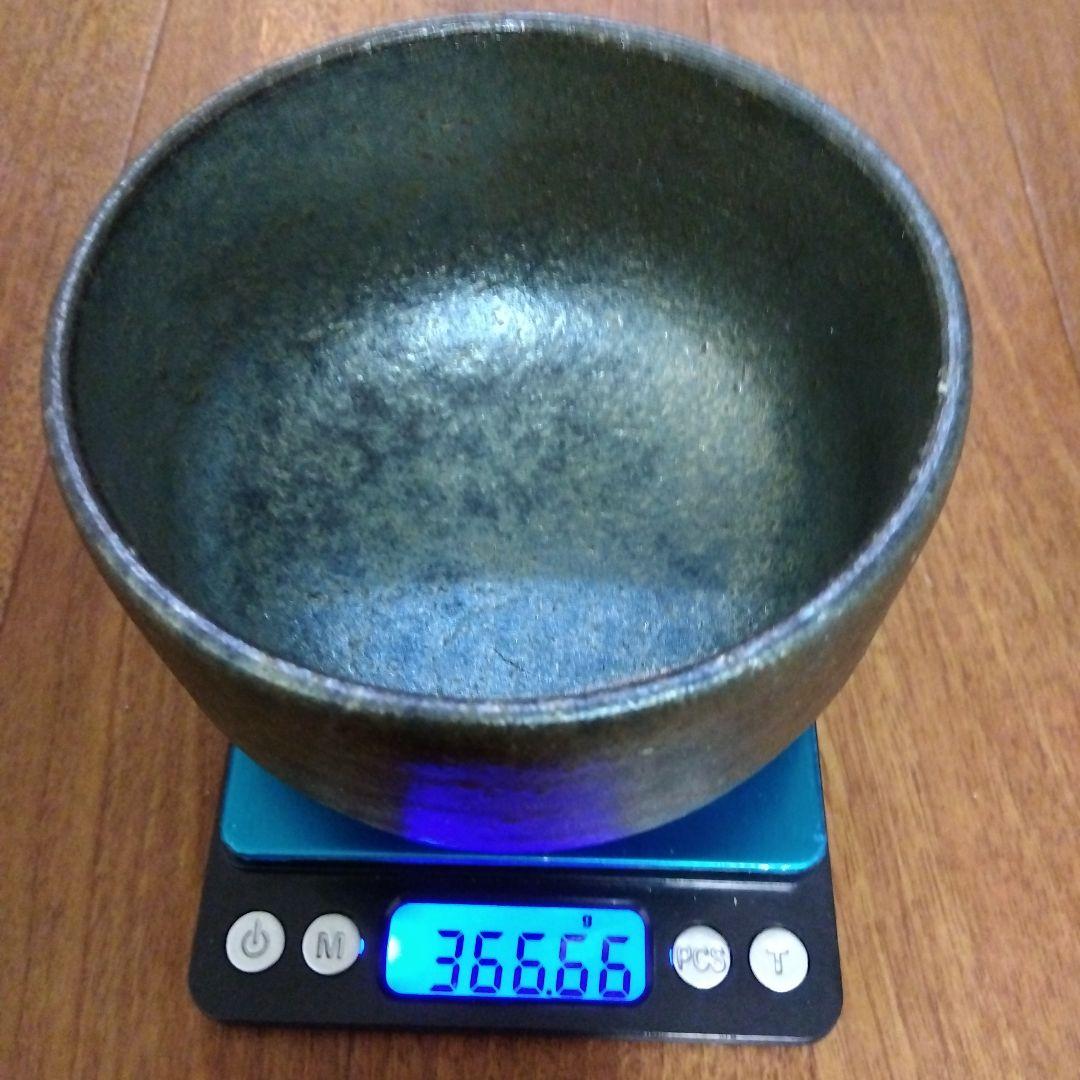 【レア】銀色茶碗 シルバーカラー SILVER COLOR 抹茶茶碗 茶道具