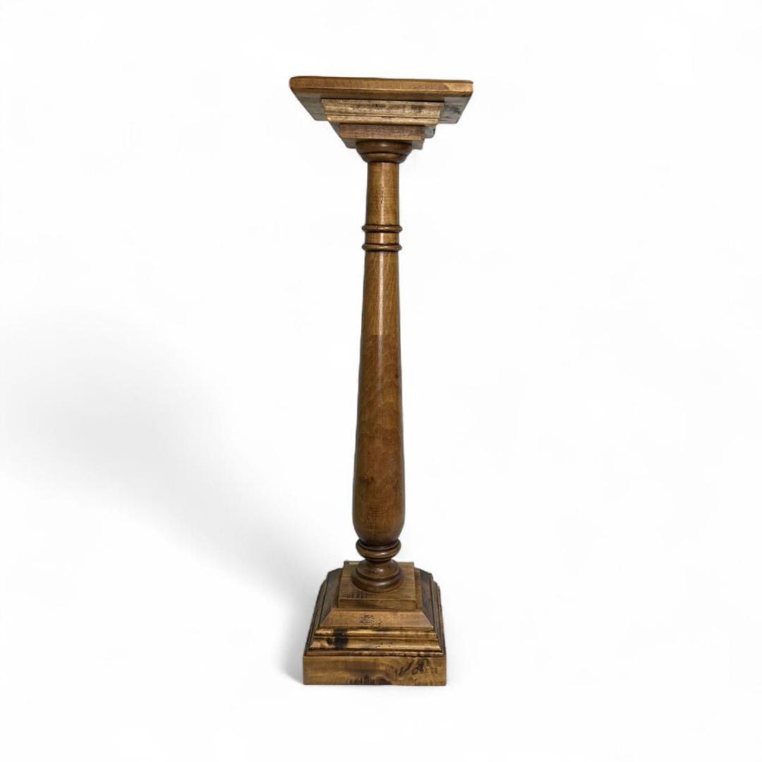 イタリア家具　アンティーク　木製　フラワースタンド　花台　飾り棚　テーブル　机