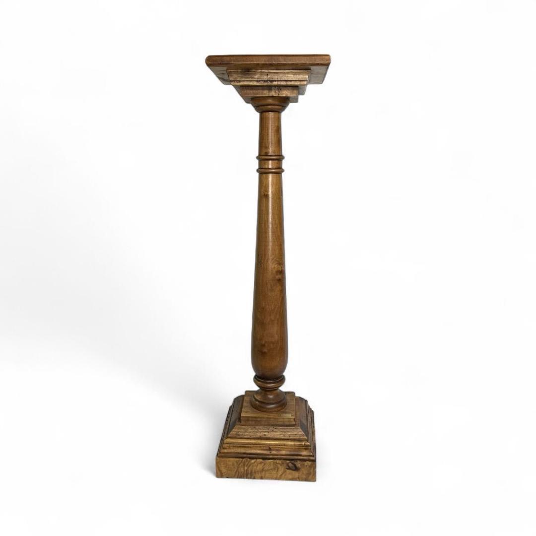 イタリア家具　アンティーク　木製　フラワースタンド　花台　飾り棚　テーブル　机