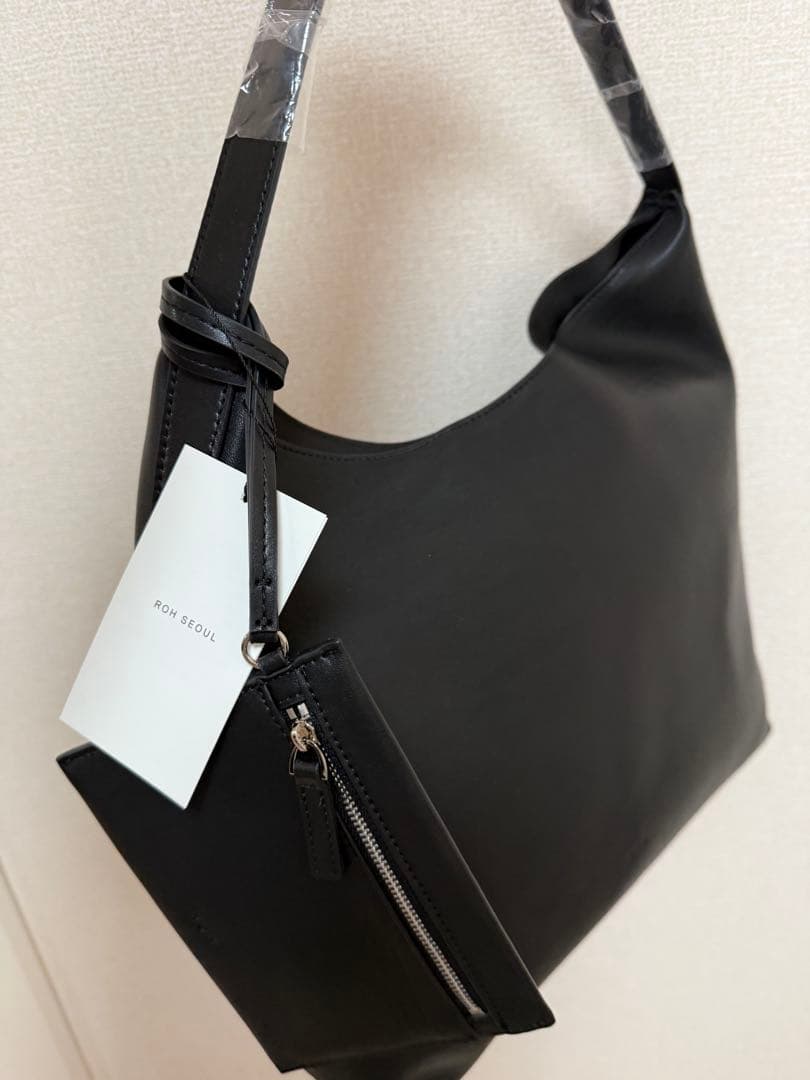 バッグ rohseoul Pulpy hobo Suede bag