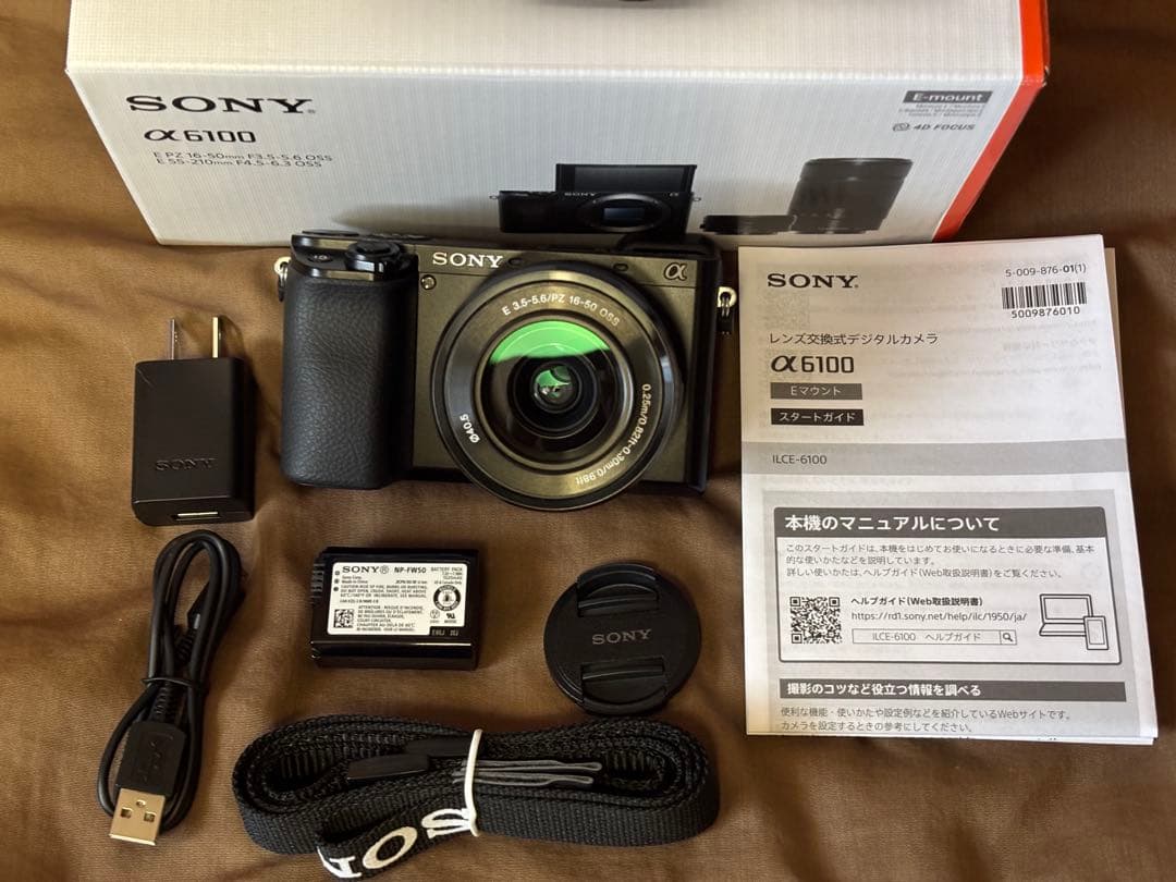 SONY α6100 ミラーレスカメラ