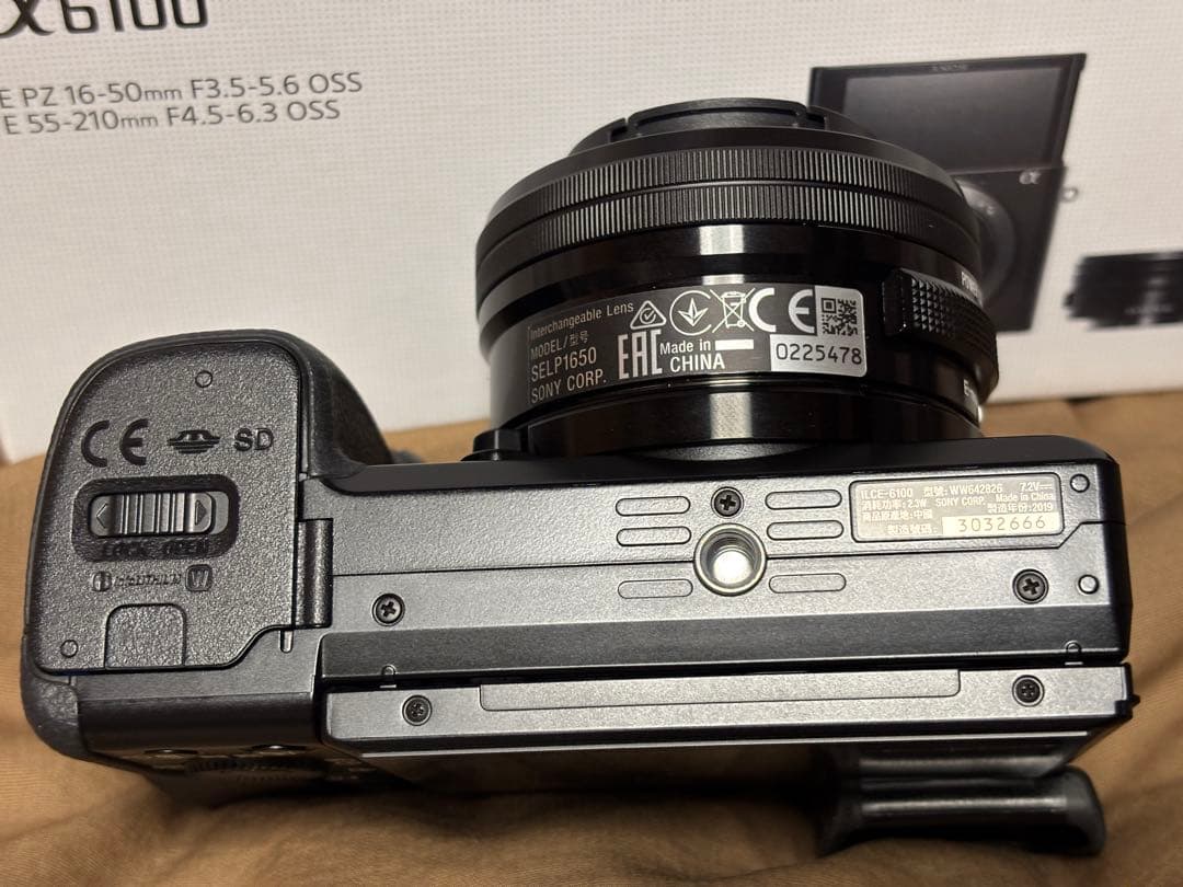 SONY α6100 ミラーレスカメラ