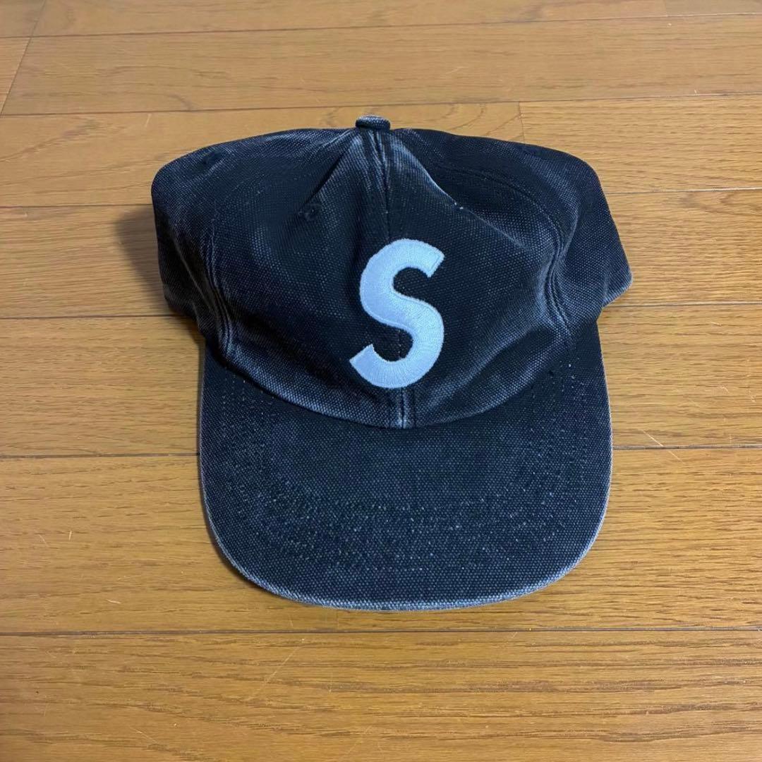 【新品】Supreme Pigment S Logo 6-Panel 黒