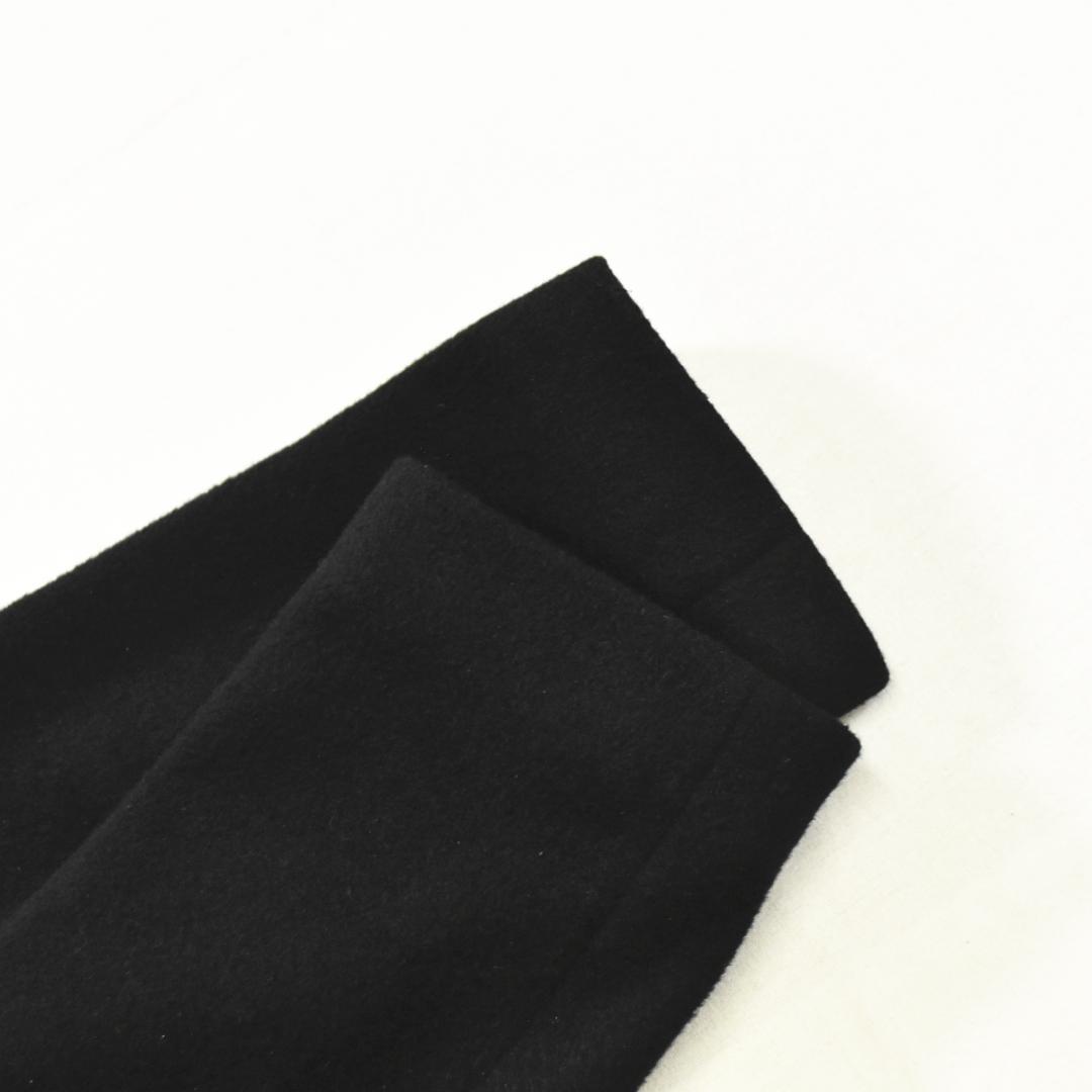 【上質】ビビアンタム アンゴラ混ウールロングコート 2 ブラック（裏地レッド）♪