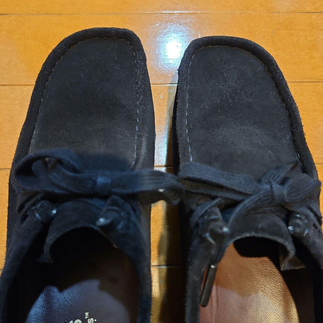 Clarks ワラビー ブラック UK8 26.5cm
