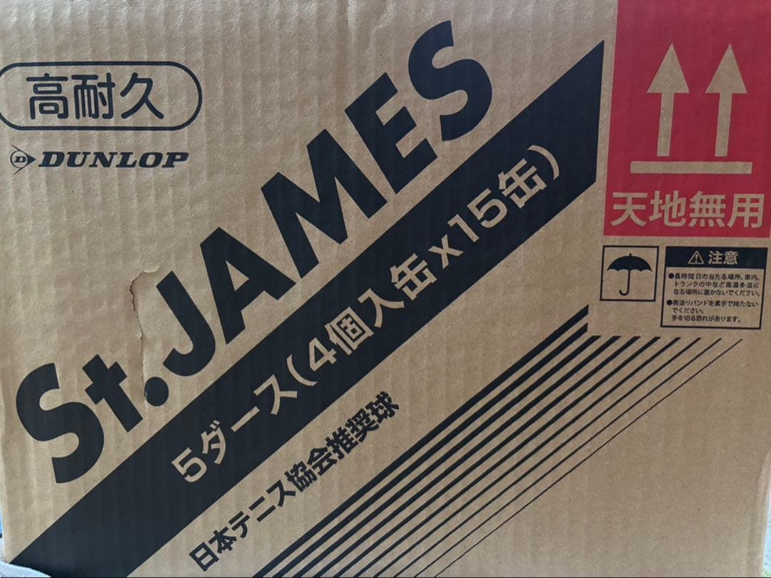 St.JAMES テニスボール 60個入り