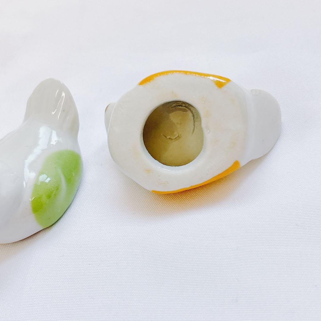 カラフル鳥の箸置き5個セット インテリア 置き物 小鳥 癒し系 bird おはし