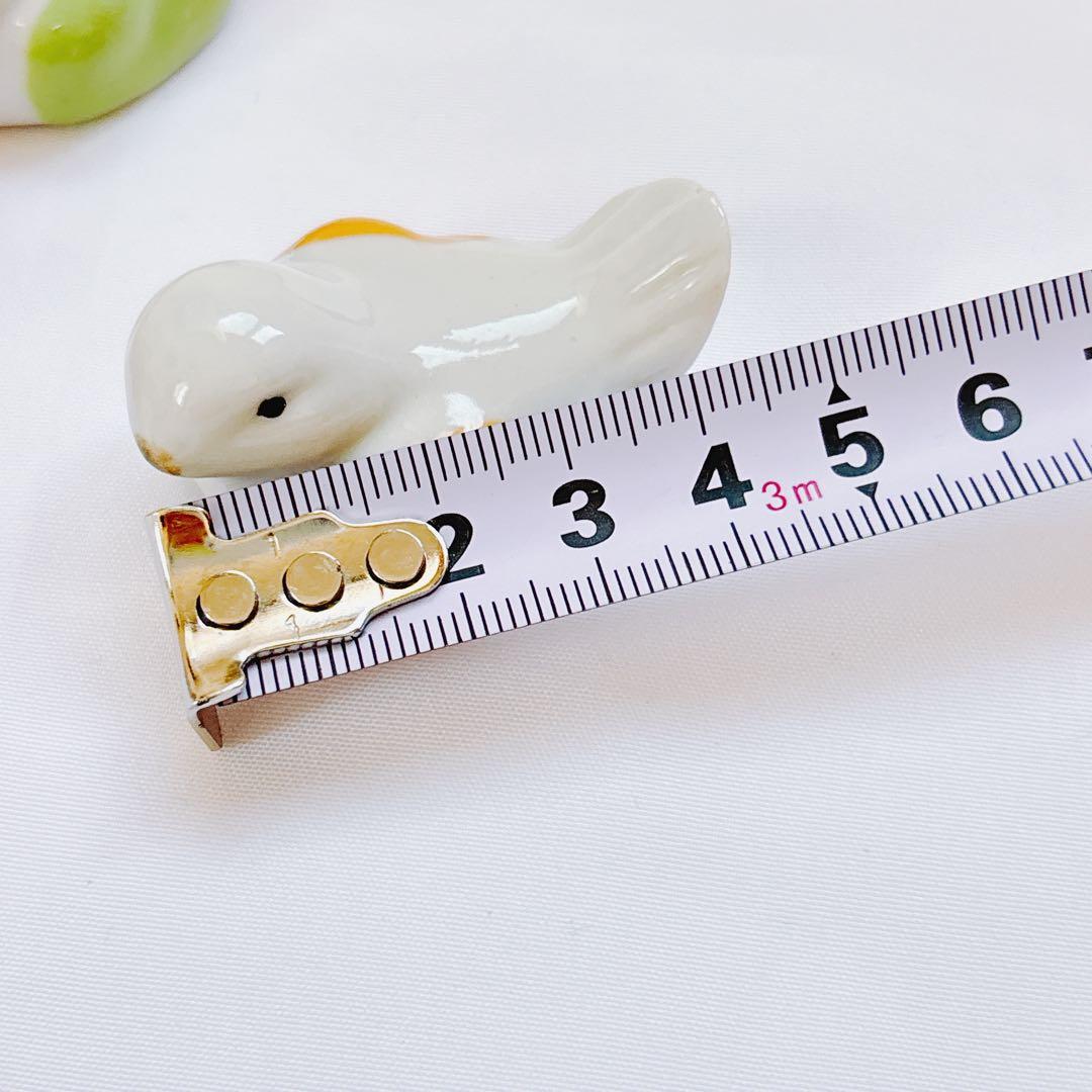 カラフル鳥の箸置き5個セット インテリア 置き物 小鳥 癒し系 bird おはし