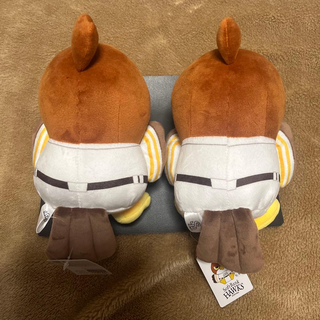 SoftBank Hawks ぬいぐるみ 2体セット6等