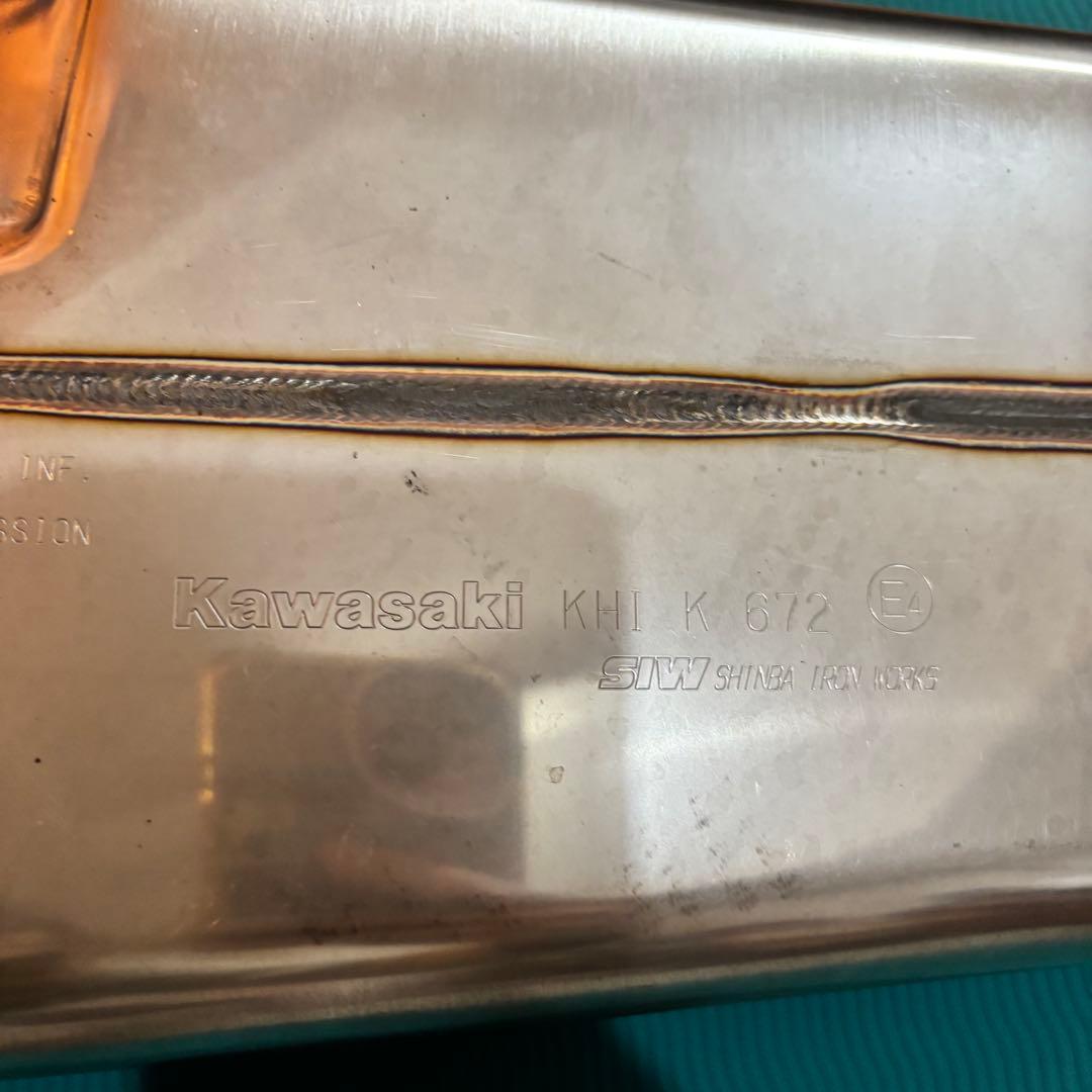 Ninja H2 SX SE 2019 純正マフラー