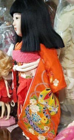 ★お値下げ★小出松寿作の市松さんお祝いに★とても可愛い子★