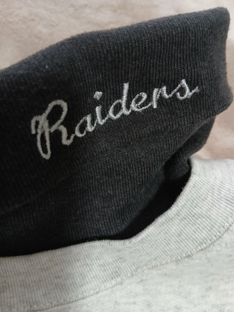 レイダース　RAIDERS スウェット 90s USA製　NFL 激レア