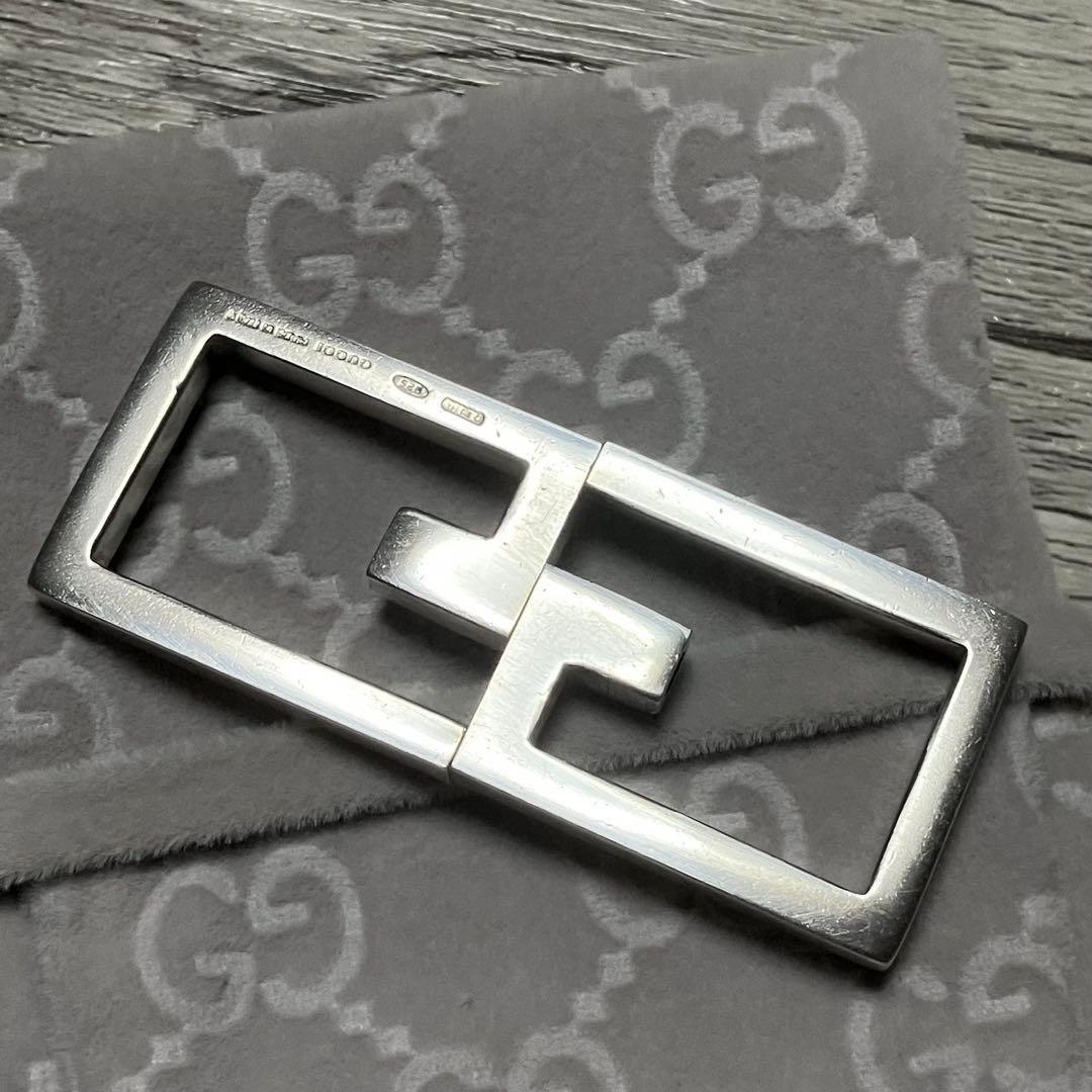 GUCCI グッチ Gロゴ キーリング SILVER 925 シルバー