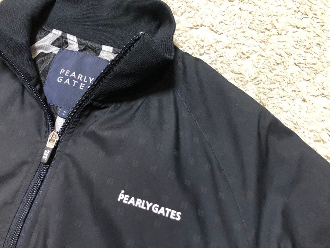 PEARLY GATES・パーリーゲイツ⚫︎ブルゾンジャケット黒2新古品