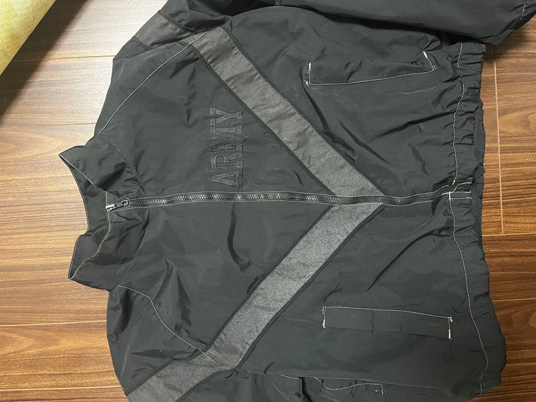 us army 90s トレーニングジャケット　deep black