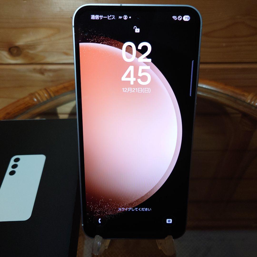 美品 Samsung Galaxy S23 FE 256gb spigenケース