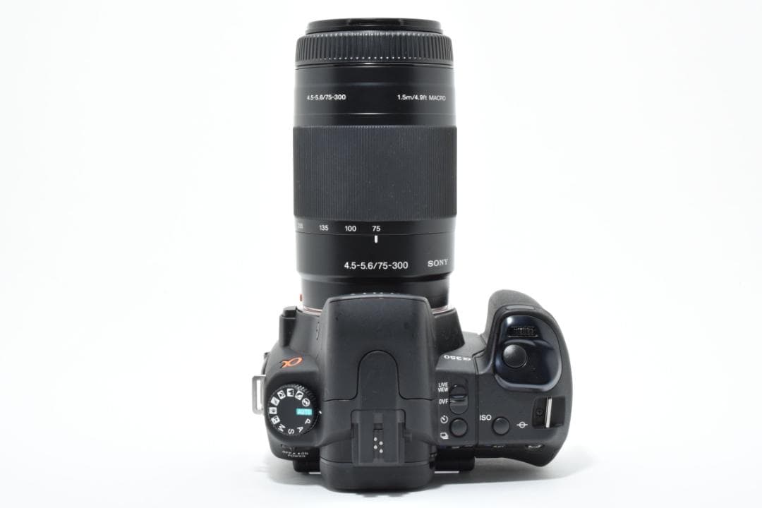 SONY ソニー α350+ 75-300 F4.5-5.6 SAM カメラ