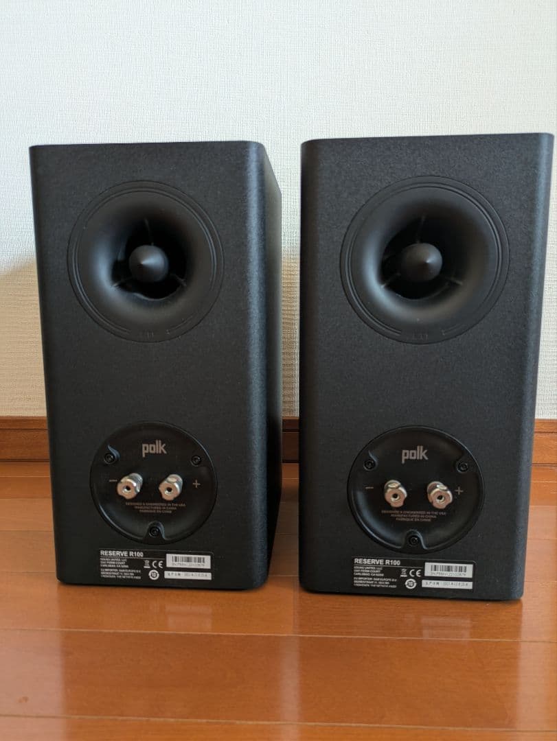 Polk Audio Reserve R100 スピーカー ブラック ペア