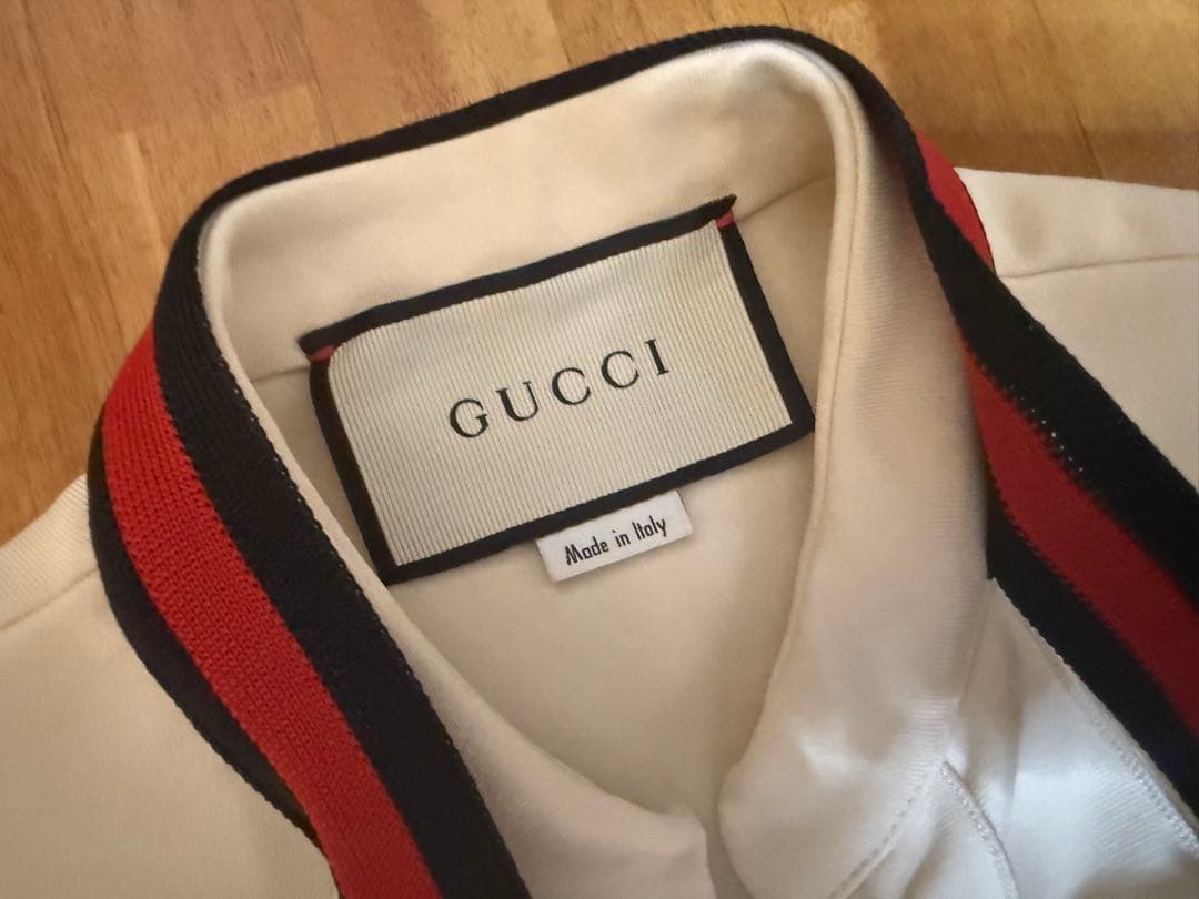 GUCCI ノースリーブワンピース クリーム