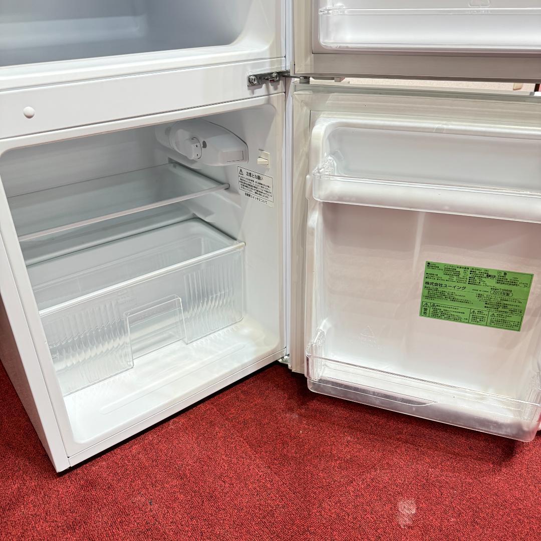東京23区送料無料　超美品U-ING 2ドアミニ冷蔵冷凍庫　全国送料込み