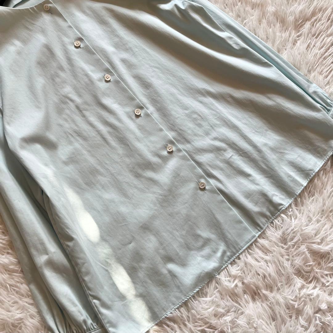 極美品✨ セオリーリュクス サテンストレッチボウタイブラウス 24年製 38