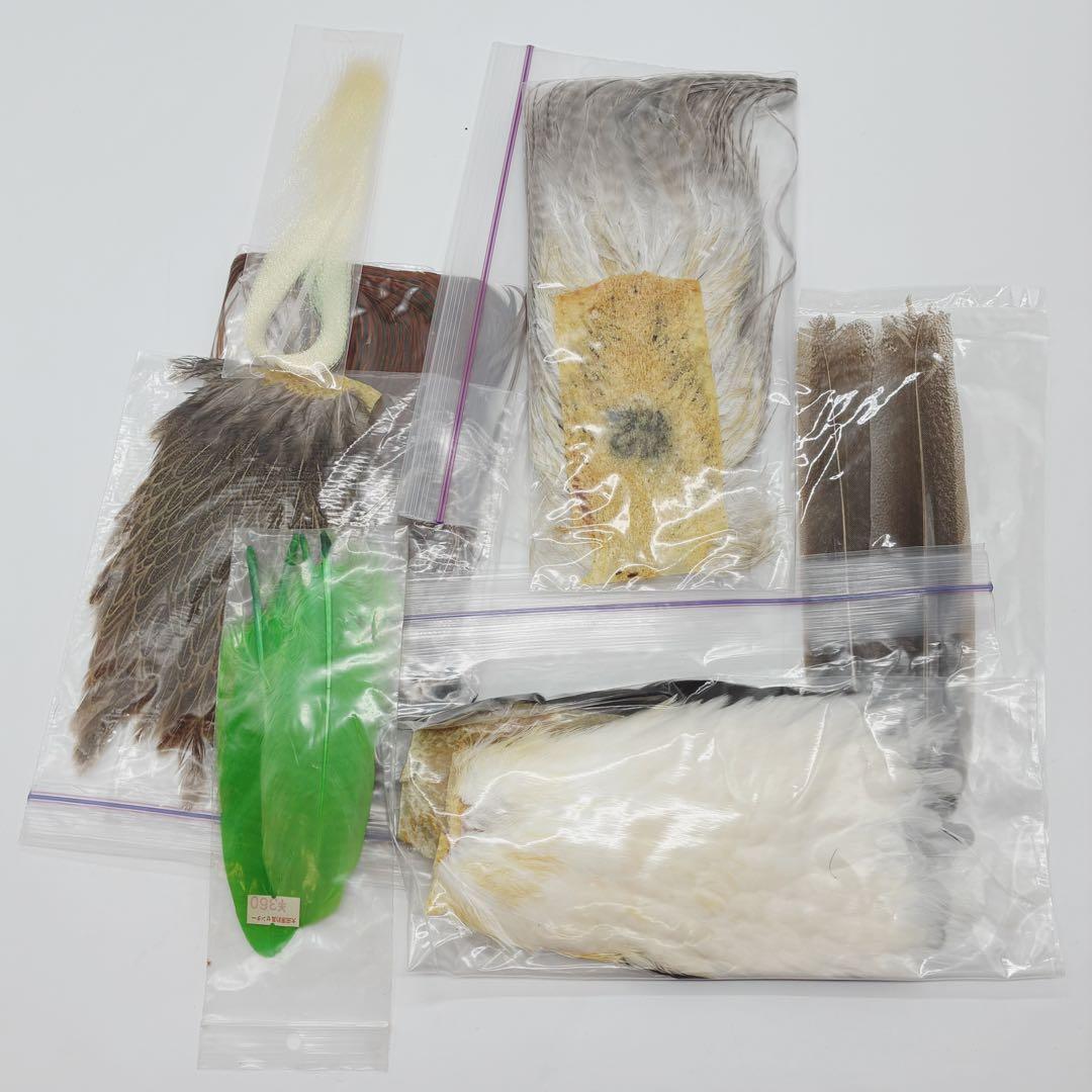 フライフィッシング フライタイイング用素材セット 自作フライ