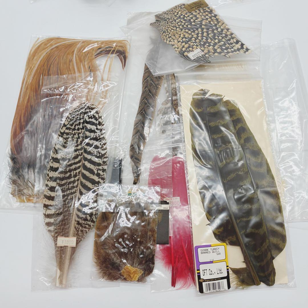 フライフィッシング フライタイイング用素材セット 自作フライ