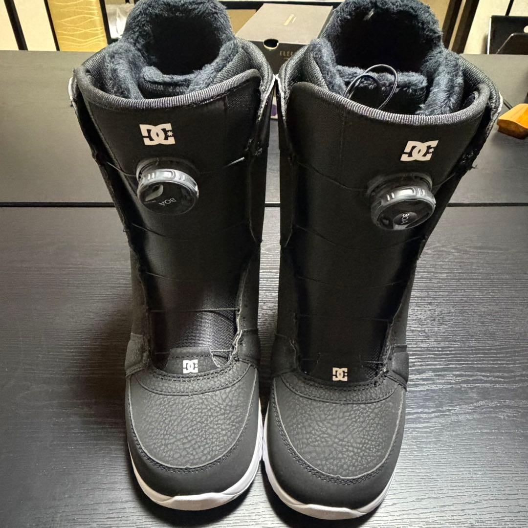 DC 25-26 スノーボードブーツ ブラック　24センチ　最終値下げ