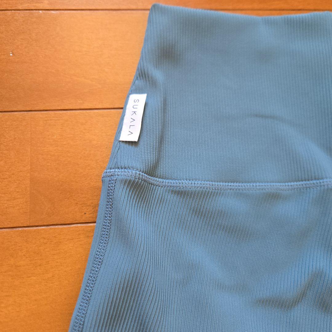 SUKALA ハイウエストトレンカ 青Mサイズ