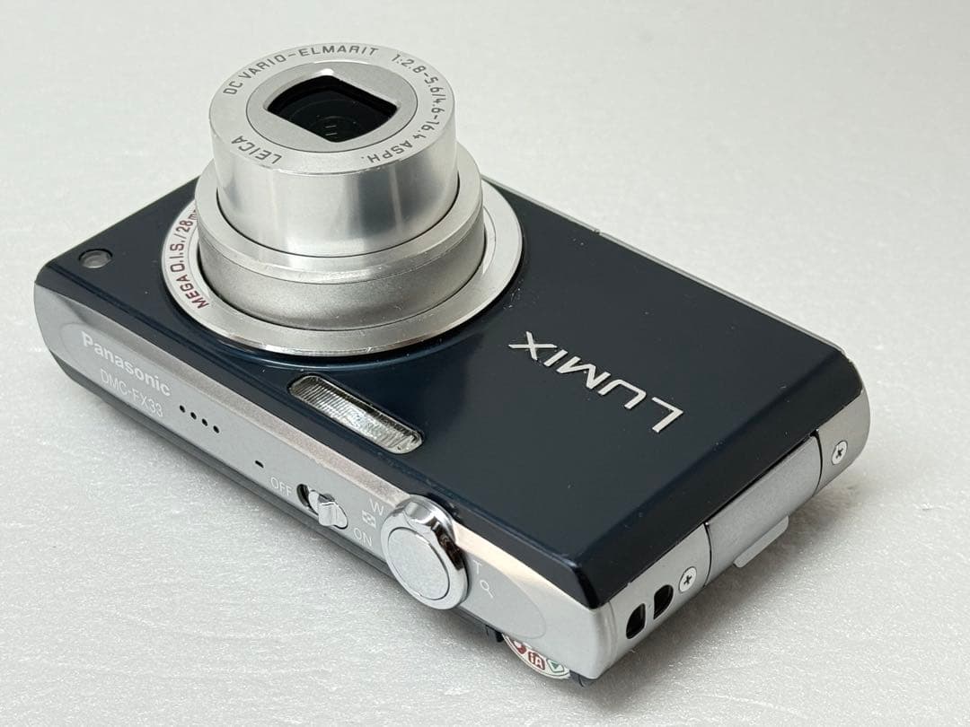 Panasonic DMC-FX33 コスモブルー 動作確認済 コンデジ レトロ