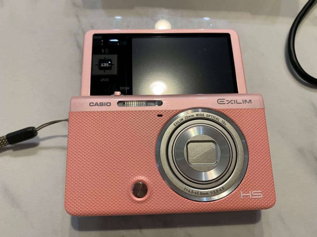 【美品】箱有り CASIO デジタルカメラ EXILIM EX-ZR70PK