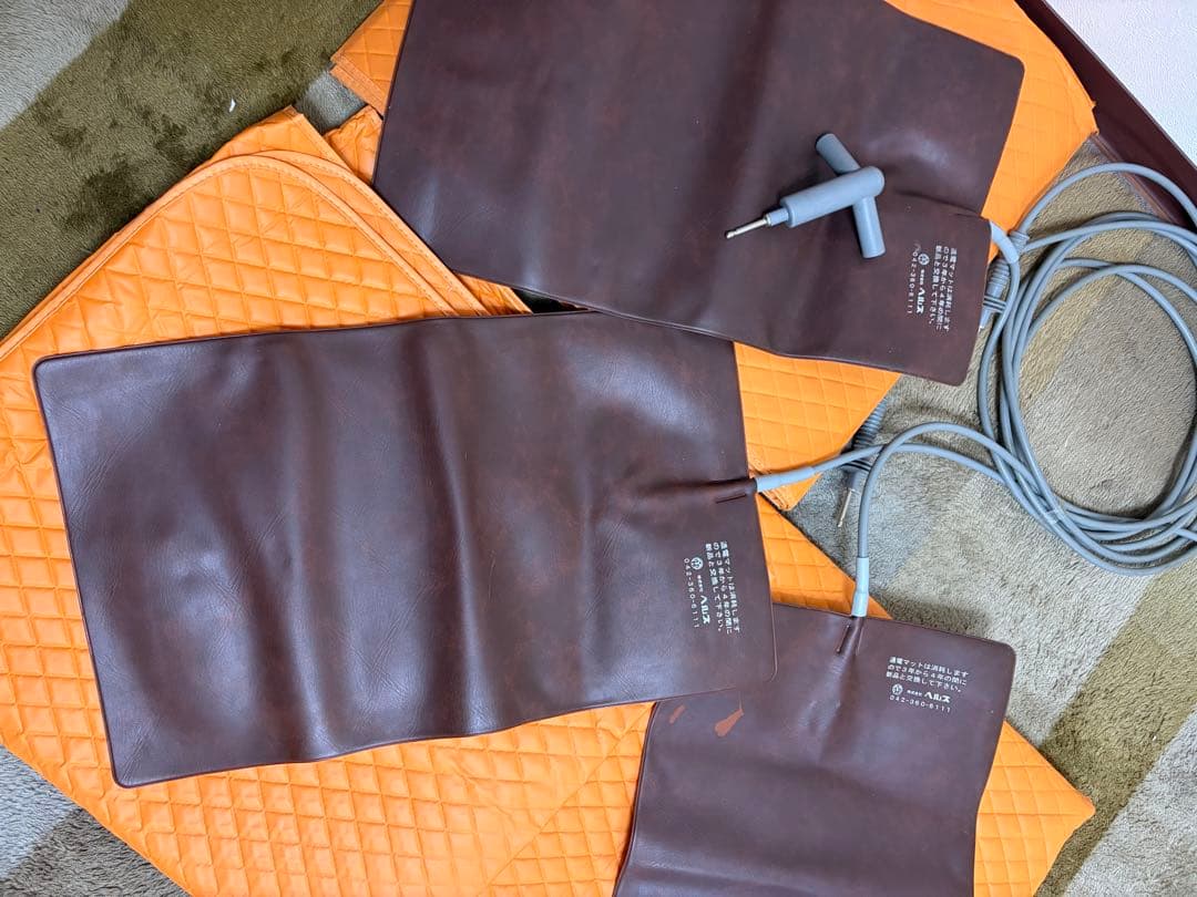 パワーヘルス　通電マット3枚　絶縁マット3枚