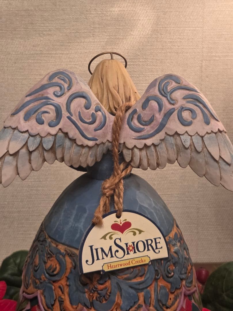 クリスマス　 ジムショア　天使の置物