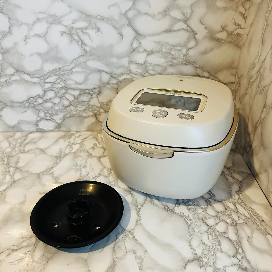 タイガー 土鍋圧力IHジャー炊飯器 JPL-G100 5.5合 エクリュホワイト