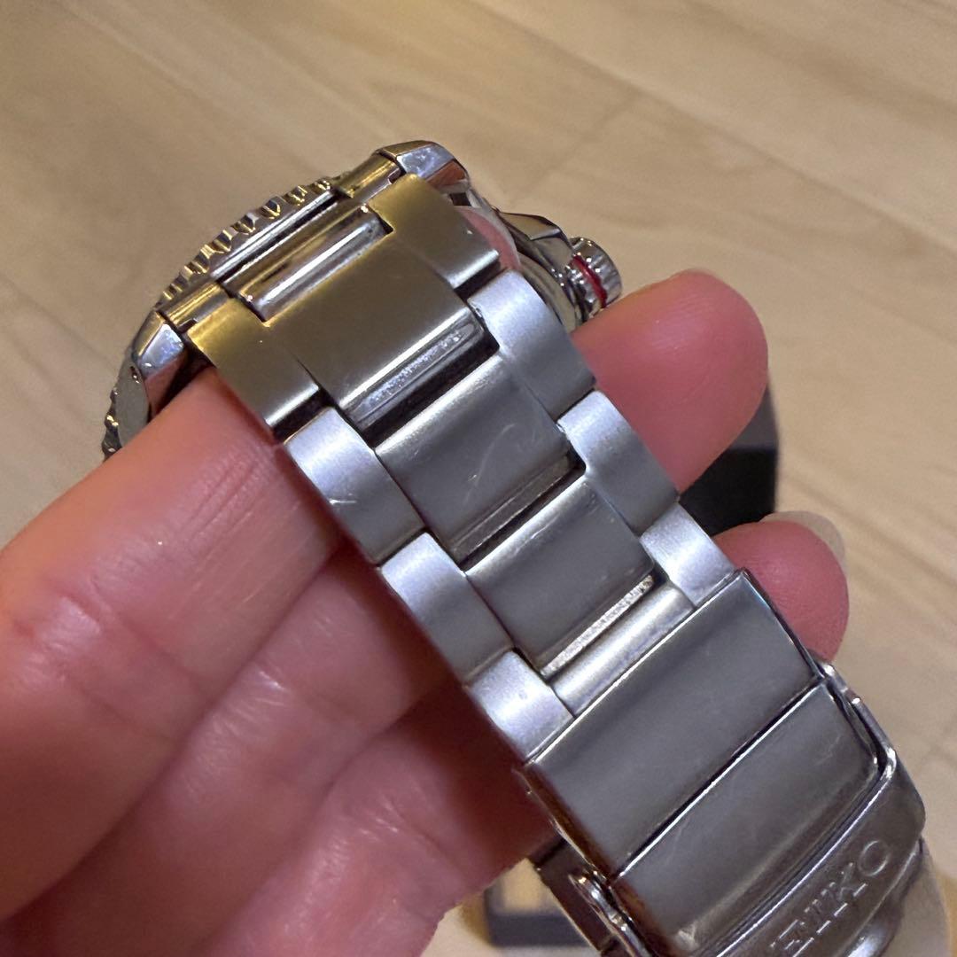 SEIKO 時計　PROSPEX ソーラー メンズ ダイバース　キューバ