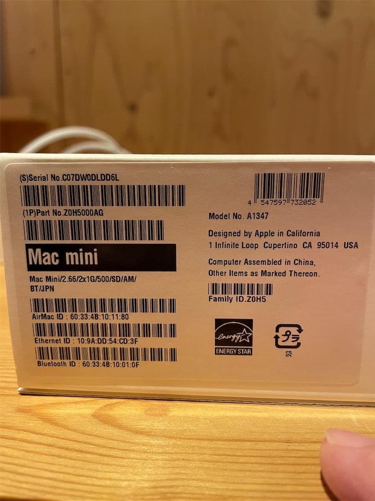 Macデスクトップ Mac mini Mid 2010 Core2Duo 16GB 750GB