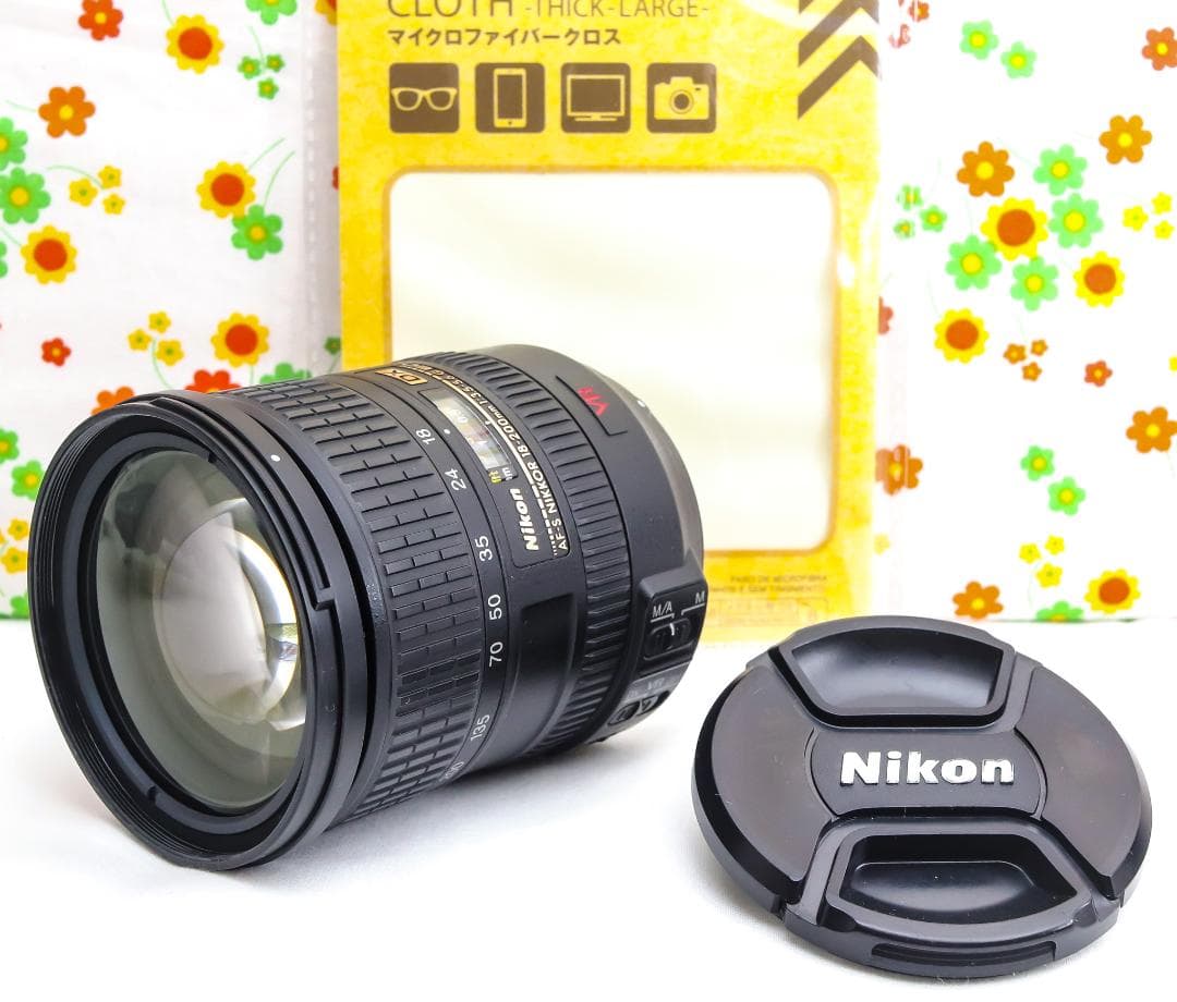 美品 ニコン Nikon AF-S DX 18-200㎜☆近距離から望遠まで！
