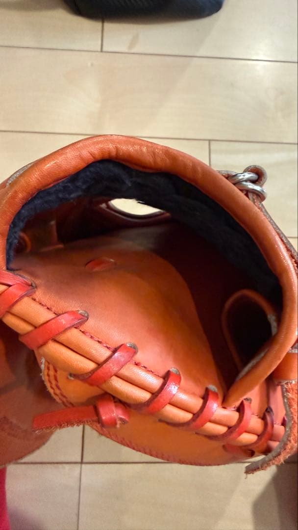 Rawlings 硬式グローブ オレンジ