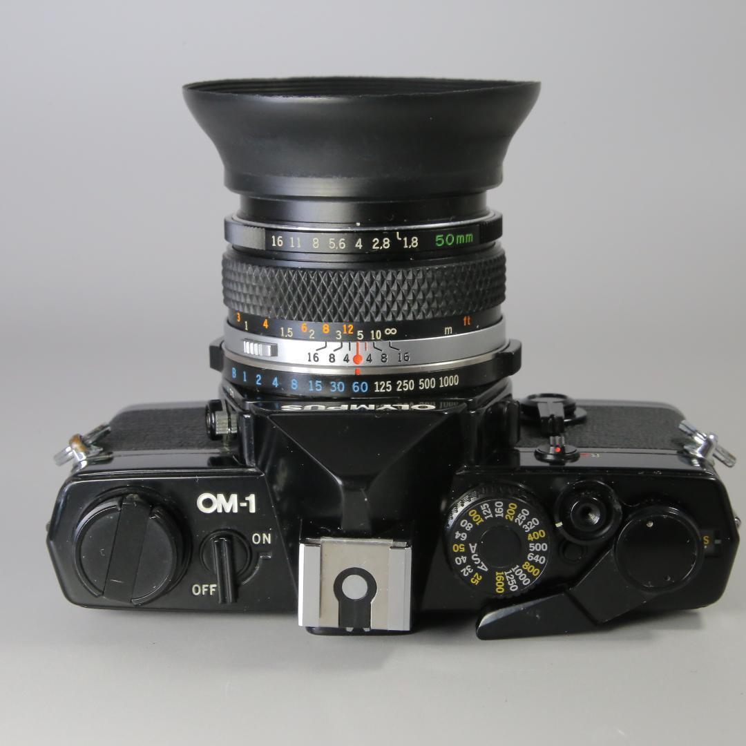 ☆完全動作☆オリンパス OM-1 ブラック 50mmF1.8＃168